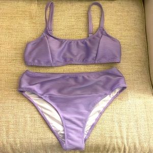 Popvil high waisted sporty bikini set